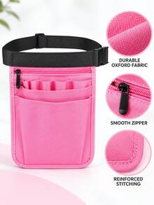 Large Capacity Multi-Compartment Multifunctional Waist Bag, Designed For Tool Storage, Suitable For Nurses And Gardeners, With Adjustable Waist Belt, Lightweight And Practical, Ideal For Hospital Shifts And Daily Work - Multicolor - View 10