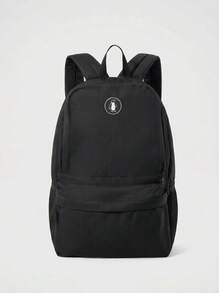 CAMEL CROWN Balo dã ngoại Penguin 20L dung tích lớn màu đen dùng hàng ngày, phù hợp đi leo núi, du lịch và đi học - Bóng đen ma quái - Xem 1