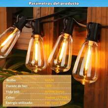 Outdoor String Lights - A - View 6