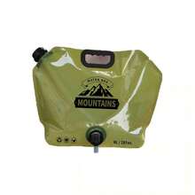 1pc New Portable Water Bag, Thickened Design, Soft Plastic Material, Large Capacity, Multiple Styles Available, Foldable And Handheld, Suitable For Outdoor Camping, Hiking And Travel Water Storage - Multicolor - View 13