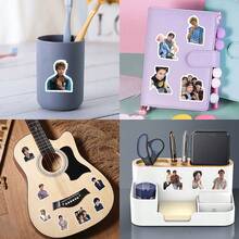 100pcs Fun K-POP CORTI-S Stickers CORTI-S Gift CORTI-S Merchandise CORTI-S Poster Decoration Graffiti Stationery Stickers Vinyl Waterproof Suitable For Laptop, Phone, Phone Case, Gift, Computer, Planner, Skateboard, Water Bottle, Scrapbook, Guitar - A - View 6