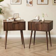 Home Office Chairs - Wood Walnut(1pc) - View 11