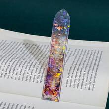 Transparent Painted Acrylic Bookmarks With Four-Season Scenery Theme, Creative Reading Decorative Accessories Featuring Four-Season Scenery Patterns, Elegant Literary Gifts For Book Lovers, Art Enthusiasts And Female Readers, Presents For Festivals - One Size - View 6