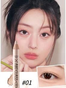 Too Cool for School Palet Blush Matte Peripera K-Beauty + Stik Eyeshadow Aegyo-Sal, Tekstur Halus, Warna Tahan Lama, Multifungsi, Tekstur Krim, Set Makeup Korea - Set Perona Pipi & Eyestick Glow - View 7