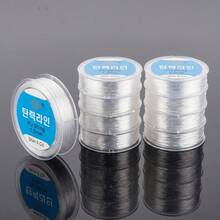 Elastic String For Bracelet Making, 1.2mm 1.5mm Strong Beading Cord For Jewelry Making, High Elasticity PU Stretch Thread For DIY Crafting, Necklaces, Crystal Clear And Multi-Color String For Beads, - Jewelry Wire - View 4
