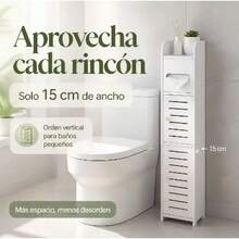 Over-The-Toilet Storage - White - View 2