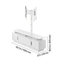 Television Stands & Entertainment Centers - White - View 11