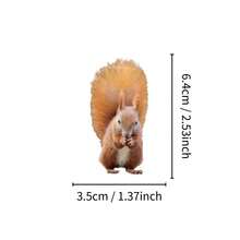 Tachimi 50pcs Natural Warm Tone Wildlife Decorative Stickers, Eye-Catching Realistic Animal Pattern Decals, Suitable For Water Bottles, Laptops, Guitars And Personal Items Decoration - Multicolor - View 8