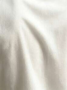 Men's Business Casual Long Sleeve Solid Dress Shirt, Versatile, For Fall - White - View 4