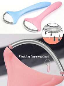 3/1pc Painless Facial Hair Remover, Portable Spring Roller Epilator Tool - View 3