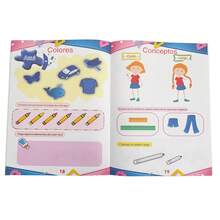 Lachilly Full Color Spanish Alphabet & Number Practice Book, Student Language Learning Material, Kindergarten Preschool ABC 123 Handwriting Tracing Workbook - Multicolor - View 8