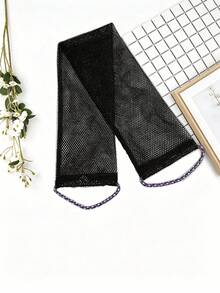 Long Handle Mesh Bath Brush, Exfoliating Bath Strap With Woven Rope, Double-Sided Shower Body Brush, Deep Cleansing And Dead Skin Removal, Easy To Clean, Suitable For Men And Women - Multiple Styles - View 14