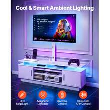 Television Stands & Entertainment Centers - White - View 4
