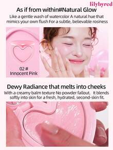 lilybyred K-Beauty Peripera Ink Velvet Liquid Lipstick + Luv Beam Blush Cream, High Pigment, Long-Lasting, Velvet Matte, Smooth Texture, Korean Makeup Set - Lip & Blush Glow Set - View 9