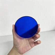 1pc Transparent Round Nail Color Palette & Fake Nail Sample Storage Board 2-In-1 Display Rack, Suitable For Press-On Nails, Multi-Functional Acrylic Nail Color Palette Storage Board - Multicolor - View 14