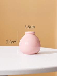Creamy-Gloss, Spherical Reed Diffuser Bottle-Suitable For Use With Reed Sticks And Mini Dried Flowers. A Piece Of Decor That Offers A Soft, Soothing Fragrance; Ideal For Bedroom Nightstands, Bathroom Vanities, Desks, And Entryways. - Small Ceramic Jar Aroma Diffuser Bottle - View 8