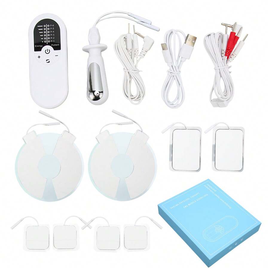Low-Frequency Pelvic Floor Muscle Rehabilitation Device For Urinary Incontinence Prevention, Intimate Care Machine - White - View 1