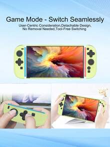 Compatible With Switch 2, Anti-Drop, Anti-Explosion, Anti-Scratch, Anti-Sweat Full Protection, Ergonomic Grip Design, Enhanced Gaming Operation Feel And Experience - View 5