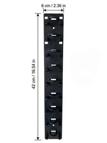 Baseball Cap Storage Rack, Wall-Mounted Hat Holder With Strong Adhesive Backing, Plastic Material, Holds 10 Hats Each, Door/Closet Hat Display Rack, Multi-Layer/Double-Layer Installation Options (Random Color) - View 13