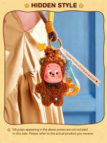 Pop Mart Labubu Star People Delicious Moment Series - Liontin Boneka Kue Kering yang Baru Dipanggang (1 Kotak Buta Acak) - MultiWarna - View 6