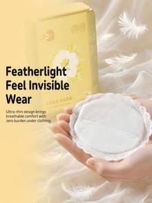 100pcs/Pack Disposable Breast Pads, Thin & Soft, Nursing Breast Pads, Quick Absorbent & Leak-Proof, Breast Milk Pads, 100 Pieces - Multicolor - View 5