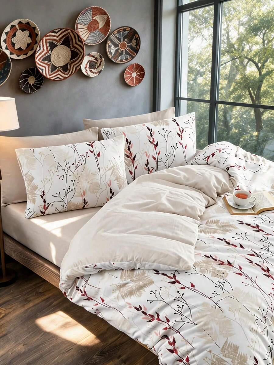 Tabea Home - Cozy Duvet Set - White - View 1