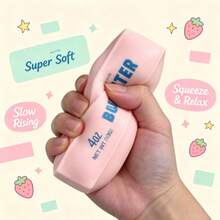 Mainan Pereda Stres Stik Mentega Lembut & Renyah, Cocok untuk Meredakan Tekanan di Meja Kantor dan Permainan Sensorik ASMR, Hadiah Dekoratif untuk Dekompresi - MultiWarna - View 3