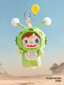 Pop Mart Labubu POLAR-Monster Baby Monster Collection Manual Series Plush Pendant Blind Box Ver.1 - MultiWarna - View 5