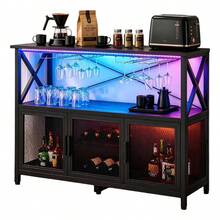 Bars & Wine Cabinets - Black - View 10