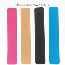 40/30/20/10pcs Pre-Cut Kinesiology Tape, Elastic Muscle Tape, Sports Bandage, Athletic Tape, Random Color - Multicolor - View 13
