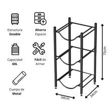 Utility Shelves - Black - View 6