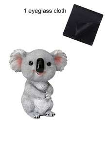 Cute Koala Shaped Fashion Glasses Display Stand, Creative Koala Shaped Glasses Frame Decoration, Desktop Storage Rack, Koala Resin Glasses Holder, Stable Glasses Display Stand, Fun Resin Glasses Storage Rack - Multicolor - View 13