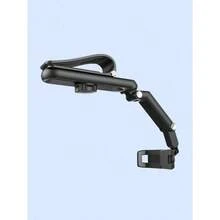 Soporte universal para telfono en parasol de coche - Clip antideslizante de cocodrilo con almohadilla de silicona, fijacin segura; Rotacin multifuncio - A - Ver 11