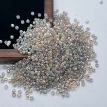 30g/Pack, Approx. 1800pcs, 2.5mm Glass Seed Beads, Oily Dyed Core Series, Suitable For Handmade DIY Charm Bracelets, Pendants, Jewelry & Accessories Making - 2.5mm 109A Oil-dyed Core 19 Colors - View 13