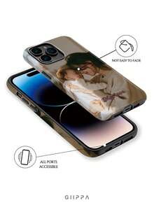 GIIPPA 1件客製化照片手機殼，2合1材質手機殼，個性化手機殼，適用於 iPhone 18 Pro/17/17 Air/17 Pro/17 Pro Max/16 手機殼，S26/S25，生日禮物，情人節禮物，新年禮物 - 彩色 - 查看 3