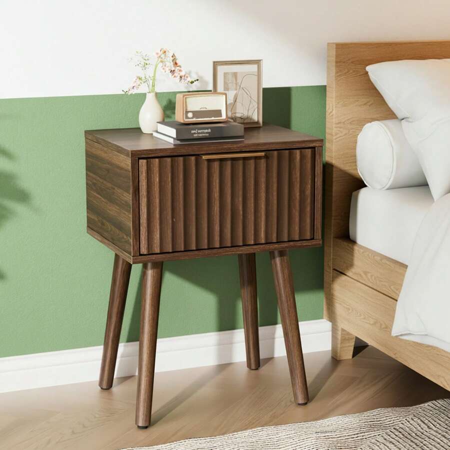 Home Office Chairs - Wood Walnut(1pc) - View 1