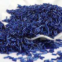 50g≈1000顆 1.7x7mm 薄玻璃管珠，多色，散珠，適用於手工DIY珠寶、配件和裝飾 - 管珠 - 查看 27