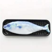 Creative Realistic Fish Pencil Case Personalized Unisex Student Pencil Box Salted Fish Pencil Bag Storage Bag - B6 - View 12