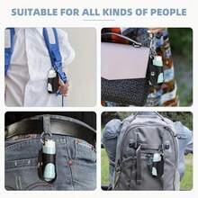 Asthma Inhaler Keychain, Casual Style Cough Bottle Protective Case, Portable, Available In Black, Blue, Pink, Grey, Suitable For Outdoor Use - View 4