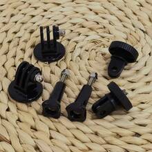 Action Camera Adapter Aluminum Alloy 1/4 Inch Screw Tripod Ball Head Conversion Mount With Long Screw - View 2