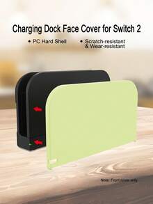 Compatible With Switch 2, Charging Dock Protective Panel, Dustproof & Scratch Resistant, Christmas/Autumn Romantic Gift - View 1