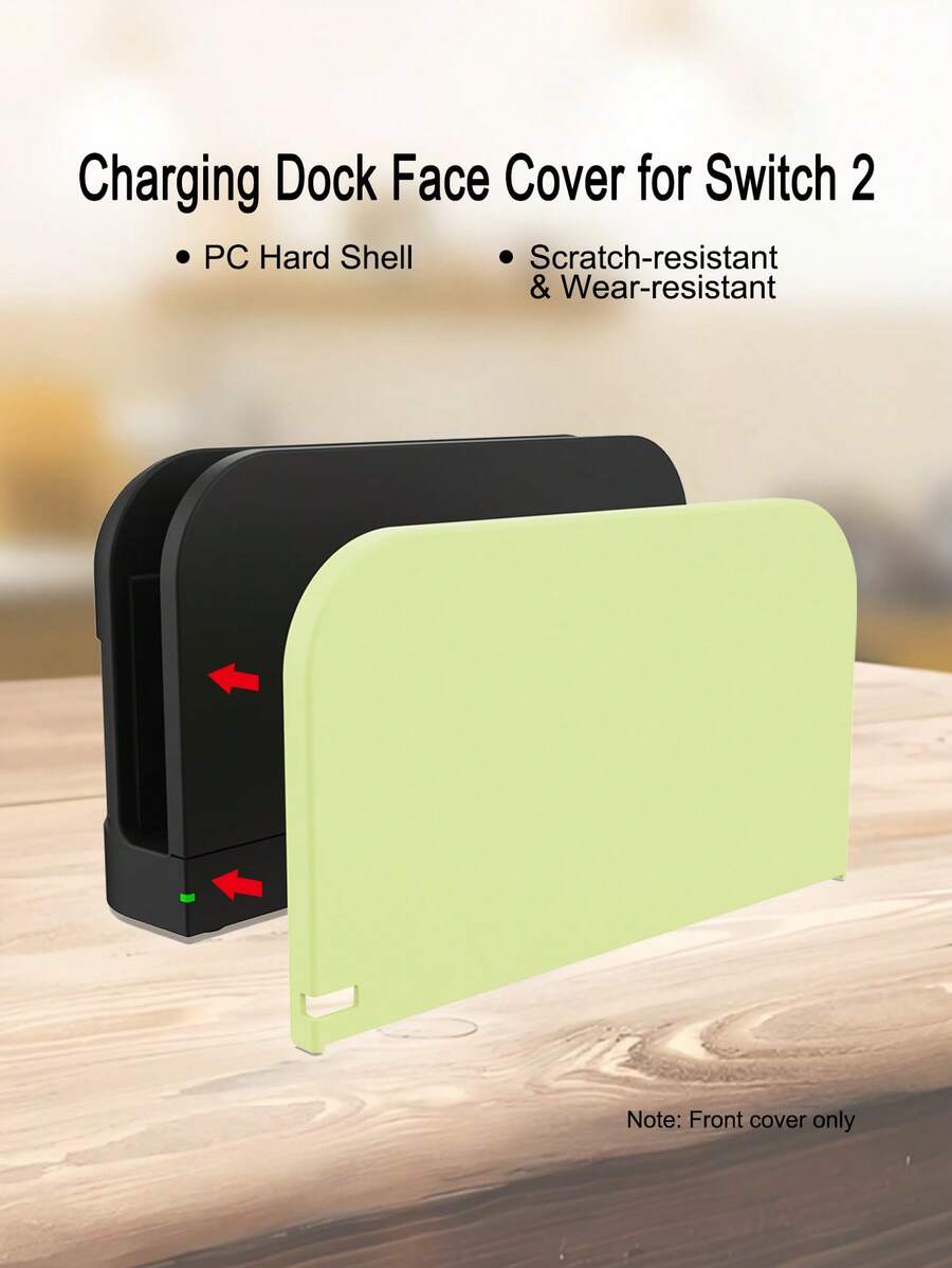Compatible With Switch 2, Charging Dock Protective Panel, Dustproof & Scratch Resistant, Christmas/Autumn Romantic Gift - View 1