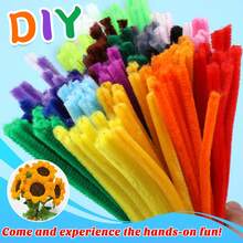 101 Pcs DIY Chenille Stem Set + Video Tutorial– 31 Colors Encrypted Chenille Stems, 30cm Fuzzy Pipe Cleaners – Suitable For Valentine's Day, Party Decoration, Christmas Decor And More– High Quality – Adult Crafts And Commercial Use - Monochrome - View 3