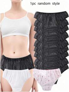 Non-Woven Breathable Disposable Underwear, Unisex, Business Travel, SPA, No-Wash, Period Panties JJ-026 - View 11