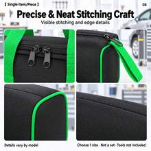 TKIGZNW A016 Compact Hardware Storage Bag,1Pc,Oxford Cloth Hand‑Carry Pouch For Carpenter House Inspector DIY Home Renovation Repair - Black - View 8