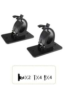 1PC Curtain Rod Bracket, Invisible Nail Adhesive Hook, Large Curtain Clip, No-Drill Installation, Can Also Be Used As Towel Rack, Shower Rod Bracket, Kitchen Hook Or Closet Rod. Perfect For Bathroom, Kitchen, Bedroom, RV, Rental And Dorm Room, Or Above Blinds, They Are Also Thoughtful Gifts For Family And Friends - A - View 13