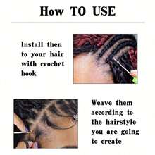 6 Paket Rambut Kepang Kotak Dewi 22 Inci dengan Ujung Keriting, Ekstensi Rambut Kepang Sintetis Pra-Loop, Kepang Boho Aneka Warna, Hadiah Alat Rambut Gratis untuk Pesta Cosplay Halloween dan Pemakaian Sehari-hari - MultiWarna - View 10