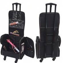 Professional Large Capacity Rolling Makeup Case, Eyelash Extension, Nail Art, Beauty Supplies Storage Box - Multicolor - View 1
