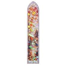 Transparent Painted Acrylic Bookmarks With Four-Season Scenery Theme, Creative Reading Decorative Accessories Featuring Four-Season Scenery Patterns, Elegant Literary Gifts For Book Lovers, Art Enthusiasts And Female Readers, Presents For Festivals - One Size - View 15