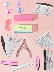 Beginner-Friendly Women's Nail Art Tool Set - Multicolor - View 9
